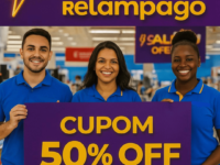 Cupom de 50% de DESCONTO