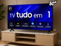 Samsung Smart TV 50" Crystal UHD 4K 50DU8000 - Painel Dynamic Crystal Color, Gaming Hub