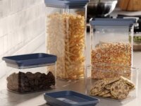 Conjunto de Potes Herméticos Organizadores Electrolux Experience 6 Un. Empilhável Modular