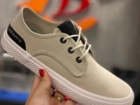 Tênis Aramis Daily Dock Canvas Areia