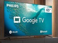 PHILIPS, Smart TV, 65” 4K UHD, 65PUG7019/78, Google TV, Comando de Voz, HDR
