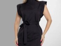 Vestido Feminino Curto Tubinho Alfaiataria Elegante Fashion