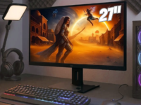 Monitor Gamer AOC 27" 180Hz 0,5ms IPS Ajuste de Altura 27G4/P