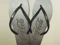 Chinelo Sandalia Feminino Macio Confortavel Moda Coca Cola