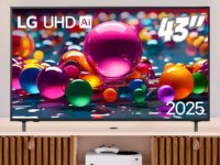 Smart TV 4K 43" LG UHD 43UA8550PSA Processador a7 Ger8 AI Alexa integrado Otimizador de Jogos webOS 25