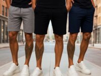 Kit 3 Bermudas De Moletom Academia Short Masculino De Treino