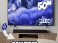 Samsung Smart TV 50” Crystal UHD 4K + Soundbar HW-B400F/ZD