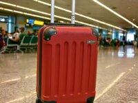 Mala De Viagem Bordo Mão Pequena 10kg Abs Cadeado 360 (4 cores)