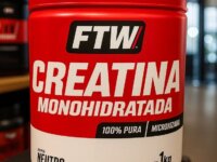 Creatina Monohidratada 100% Pura Pote 1kg - FTW
