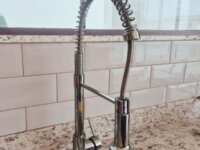 Torneira Monocomando Aço Inoxidável Cozinha