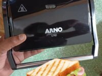 Grill Arno Compact Preto Gpto
