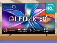 Smart Tv 50 Polegadas 4k 50q6qv Qled Hdr10 Dolby Hisense