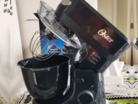 Batedeira Planetária E Bowl Preto 4l Oster 12 Velocidades - 220V