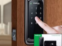 Fechadura Digital Intelbras Fr101 Preto