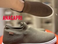 Tênis Casual Feminino Em Tecido Knit Anacapri