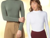 Blusa Adulto Manga Longa Gola Alta Loba Lupo (3 cores)