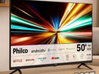 Smart Tv Philco 50 P50eaa 4k Led Android Tv Dolby Audio 110v/220v