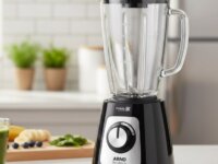 Liquidificador Arno Blendforce 1.25 L preto com jarra de vidro - 127V