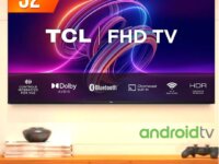Smart Tv Led 32 Fhd Tcl S5400af Com Android Tv, Wi-fi