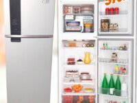 Geladeira Frost Free Brm45jb Duplex 375l Branco Brastemp