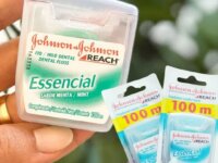 Johnson's Reach Fio Dental Essencial Menta, 100m