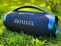 Caixa de Som Boombox Plus AIWA BBS-01-B 200W Bluetooth 5.3-200W RMS