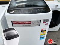 Máquina de Lavar LG 16kg Branca WT16WV6 Cesto Inox com inteligência artificial Branca