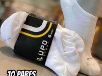 Kit 10 Pares Meias Lupo Sapatilha Soquete Invisível Original