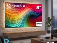 Smart TV 55" 4K LCD LED NanoCel LG 55NANO80TSA AI Processor Wi-Fi e Bluetooth 3 HDMI 2 USB