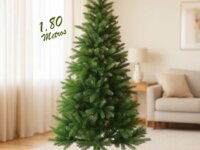 Árvore De Natal Pinheiro Luxo Tradicional 1,80m 850 Galhos Cheios