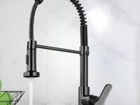 Torneira Cozinha Gourmet Bancada Flexível Monocomando Pia