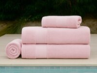 Karsten Empire Fio Cardado Jogo De Banho Cor Rosa