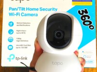 Camera de Segurança Wi-Fi 360º, 1080p Full HD TP-Link Tapo C200