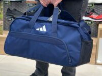 Mala Adidas Duffle Tiro - Marinho+Branco