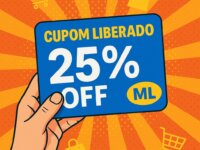 Cupom 25% off