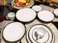 Aparelho de Jantar Canyon em Porcelana Decorada 20 Peças Tramontina