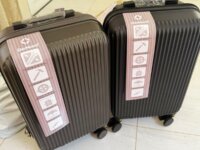 Mala de Bordo em ABS Com 4 Rodas 360 - Roncalli Manaus (2 cores)