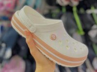 Sandália Crocs Crocband White/pink Caramel