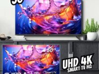 Smart Tv Hq 50 Uhd Android 4k Preto Hqs50nkhm