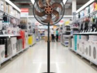 Ventisol Ventilador de Coluna Oscilante, Turbo 6 Pás Premium, Bronze, 40cm, 220V