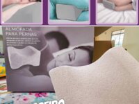 ravesseiro Almofada Ortopédico para Pernas, pés e joelhos - Dr Coluna