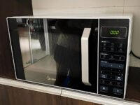 Forno Micro-ondas 35L Branco e Preto Midea 220V MXSA35P2