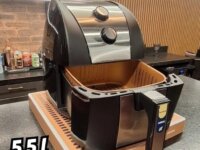 Britânia Air Fryer Bfr51 5,5l Antiaderente Gold Potência De 1500w Cor Preto