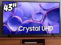 Smart Tv Samsung U8100f Crystal Uhd 4k 2025 43 Preto