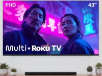 Smart TV Multi Roku 43" Smart DLED FHD Wi-fi 3 HDMI