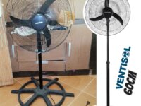 Ventisol Ventilador de Coluna Oscilante, NEW Premium, Preto, 60cm, 127V