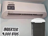 Ar-Condicionado Electrolux Inverter 9.000 BTUs Color Adapt Frio (JI09F/JE09F)