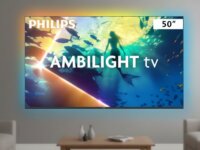 PHILIPS, Smart TV Ambilight 50" 4K, 50PUG8100/78, Comando de Voz, HDR10+/Dolby Atmos, VRR/ALLM, Bluetooth