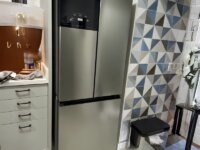 Geladeira Electrolux Frost Free Inverter 480L Efficient AutoSense 3 Portas Inox Look (IM7S) 127V