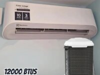 Ar-Condicionado Electrolux Split 12.000 BTUs Color Adapt Quente/Frio (UI12R/UE12R) 220v